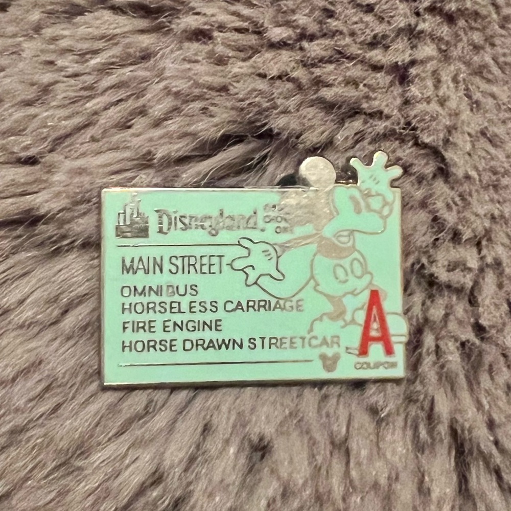 Disneyland 2005 Cast Series “A” Ticket Pin